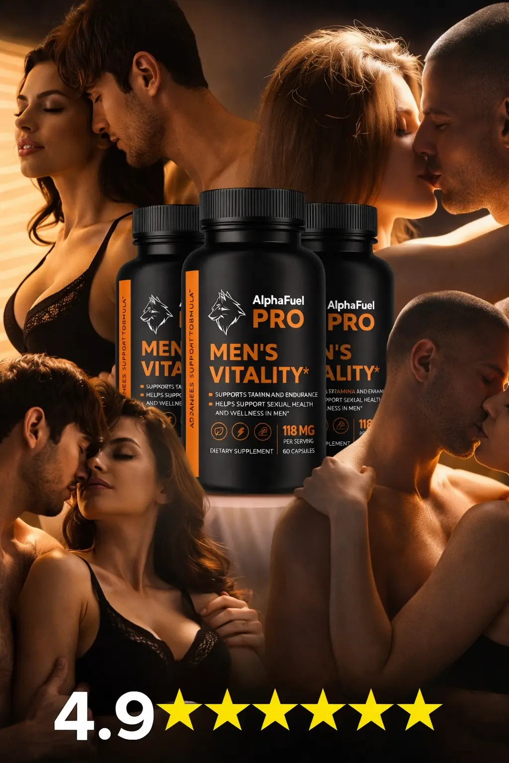 AlphaFuel Pro Male Performance Supplement